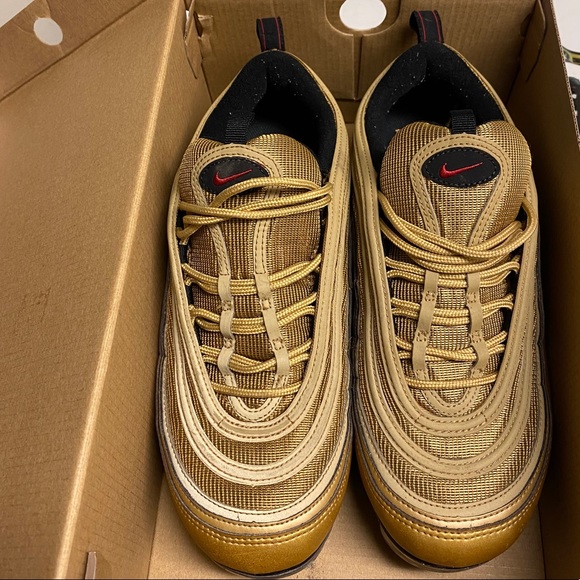 Nike Other - Nike Air Max 97  Gold